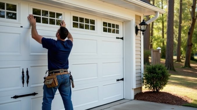 garage door installation in north Carolina