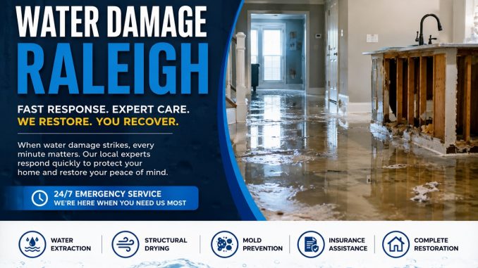 Water Damage Raleigh